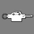 4mm Clip & Key Ring W/ Colorized Sport Utility Vehicle Key Tag